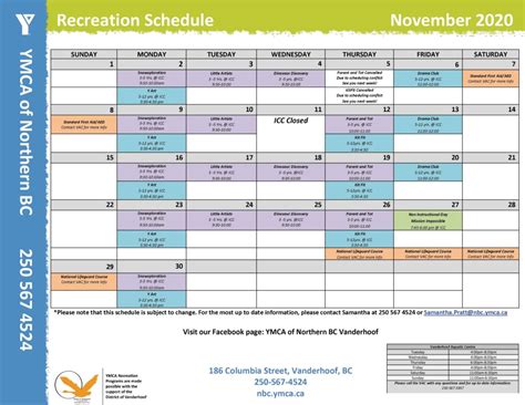 north van rec ereg|Swim Schedules Booking Page .